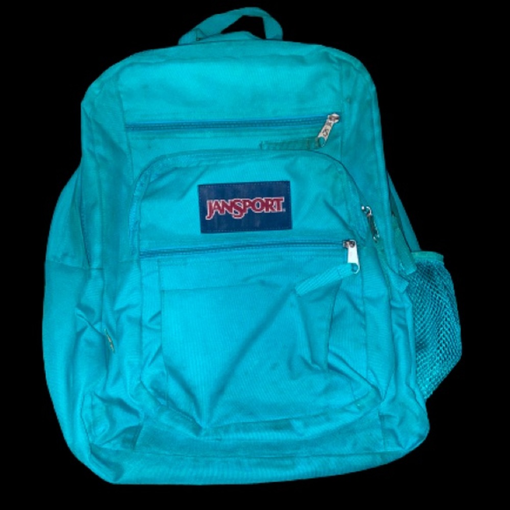 Teal Jansport Backpack